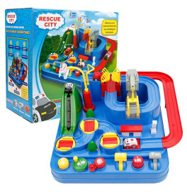 Автотрек "спасіння міста" з службовими машинками T101