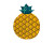 Пляжний рушник-підстилка K14344_Pineapple