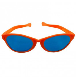 Очки большие оранжевые K249 Orange