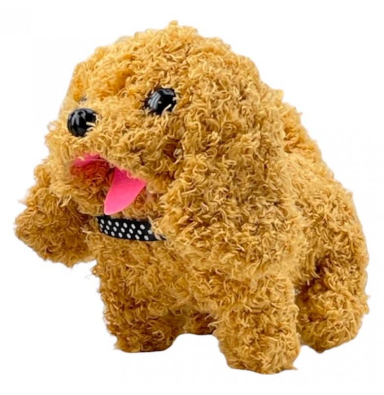 Мягкая игрушка Интерактивная собачка YK-93011_Light Brown