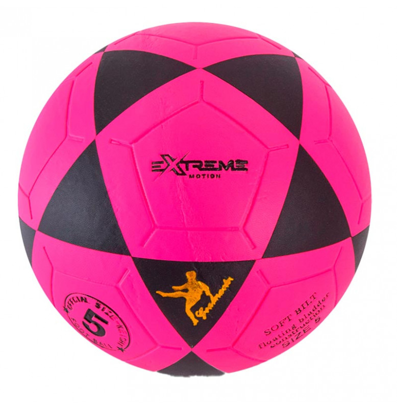Футбольный мяч №5 PVC 390 г FB24521_Pink