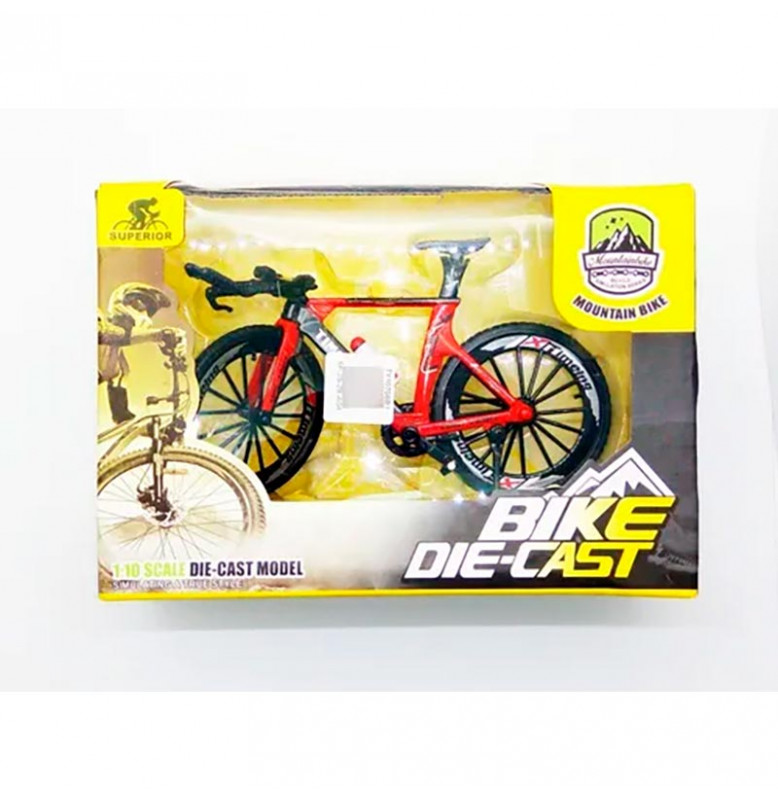 Фингербайк Bike Die-Cast пальчиковый велосипед 2024_Red