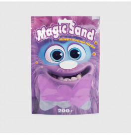Magic sand в пакете 39401-4 фиолетовый, 0,200 кг 39401-4