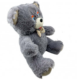 Мягкая игрушка Медведь Санта 0149_Gray