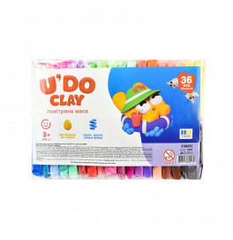 Набор для творчества Stateg "U'DO Clay 36 цветов" 6г 30899
