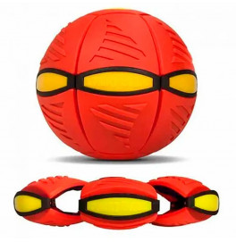 Мяч запускалка плоский мяч 6972321_Red