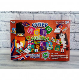 Настольная игра Danko Toys "Суперлото" развлекательная СЛА-01UE