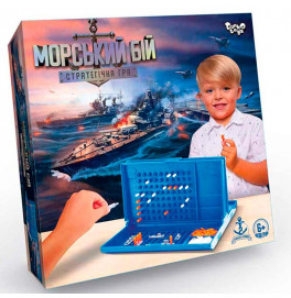 Настольная игра Danko Toys "Морской бой" развлекательная G-MB-01U