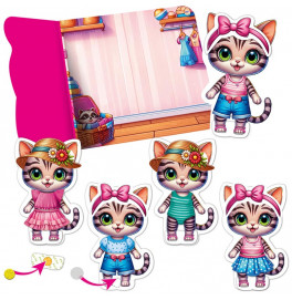 Развивающая игра Vladi Toys "Котенок" с липучками VT1320-03