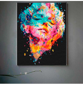 Картина за номерами "Мерілін Монро арт" 40*50 см 10015-AC
