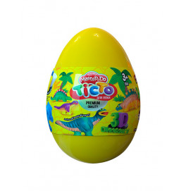 Тесто для лепки Danko Toys "Master Do" Dinosaurs EGGS ТМD-08-01U,02U,03U