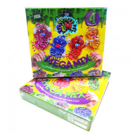 Набор для создания слаймов Danko toys Crazy Slime 4 в 1 развивающий SLM-03-01U,02U