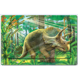 Игра-головоломка "Трицератопс" пазл Ен.6416