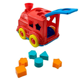 Сортер Орион "Кукушка" в виде паровозика 218_Red