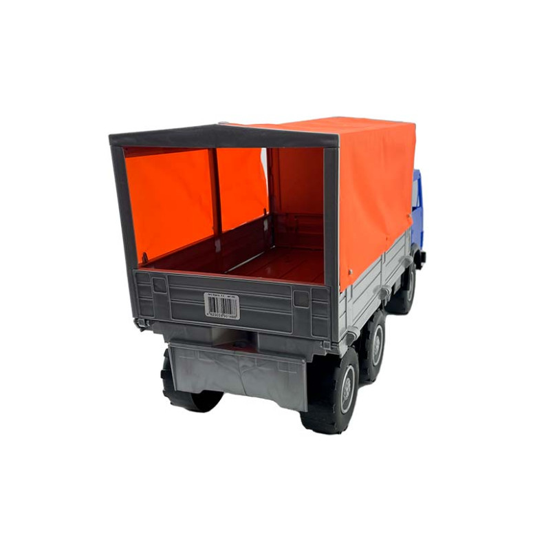 Машинка Оріон Х2 з тентом 488_Blue-Gray-Orange