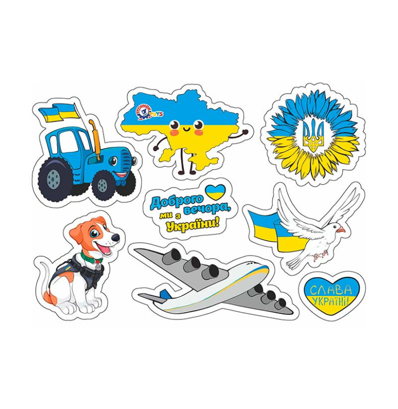 Детячий рюкзак ТехноК 27 см пластиковий 8379_Blue-Yellow