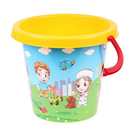 Детское ведерко №1 Технок пластиковый для песка 3107