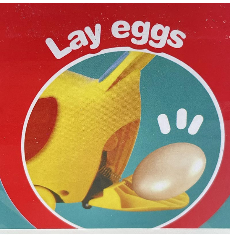 Інтерактивна Тварина з музикою рухається несе яйця 2300_Duck, Yellow