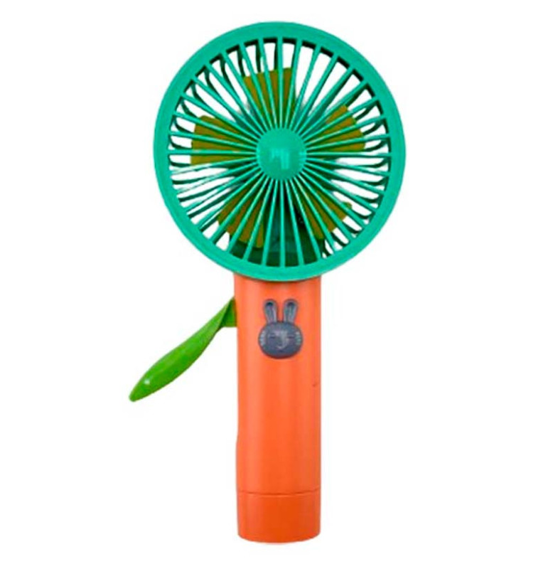 Ручний механічний вентилятор 19 см KD097_Green