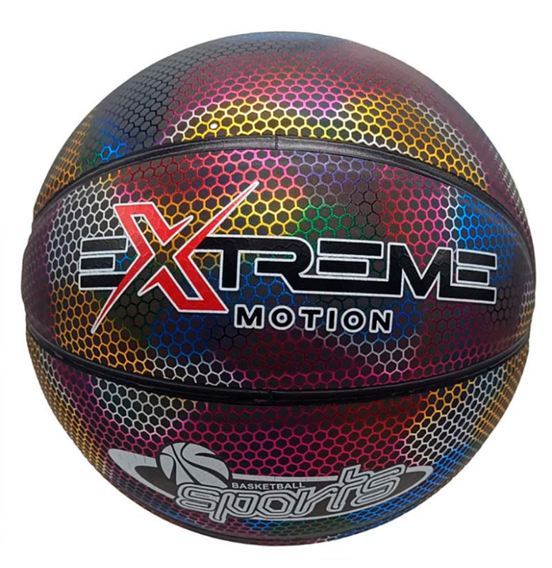М'яч баскетбольний Extreme Motion №7 500 грам BB2208_Multicolor