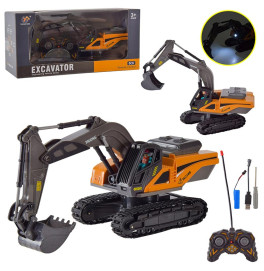 Строительная техника р/к арт. BC1049 (36шт/2) акум., экскаватор, свет+звук, короб. 30,7 14,6 12,5 см BC1049