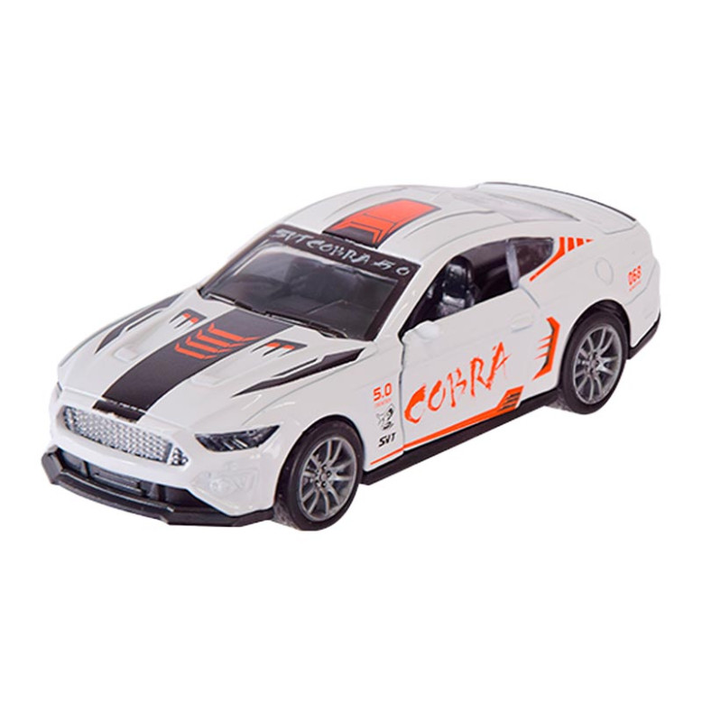 Машинка Автопром Спорткар металевий AP74166_White