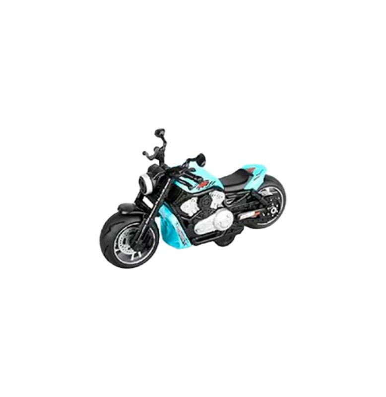 Мотоцикл спортивний інерційний 18 см 9864-60_Blue