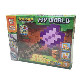 Конструктор блочный My World пластиковый D829_series1