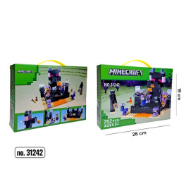 Конструктор блочный My World пластиковый 31242