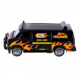 Машинка Автопром со светом и звуком 1:32. AP74200_Black