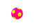 М'яч футбольний дитячий "2 2027_Pink-Yellow