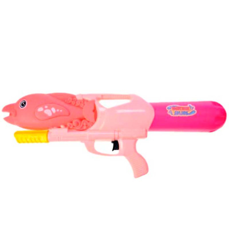 Водяний пістолет "Дельфін" помповий M127HT_Pink