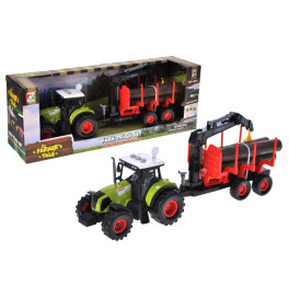 Машинка Трактор инерционный со звуком и светом 550-10E