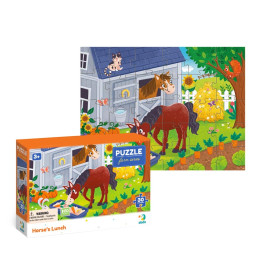 Пазл Dodo Обед для кузнечика 30 элементов 300684