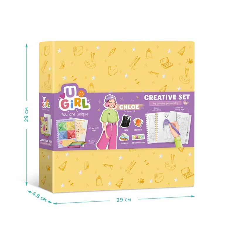 Набір для творчості Dodo UGirl Хлоя 300953 Набір для творчості Dodo UGirl Хлоя 300953