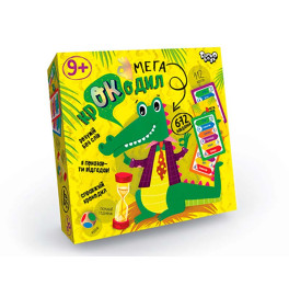 Настільна гра Danko Toys вікторина "Мега-крокодил" для дітей CROC-03-01U