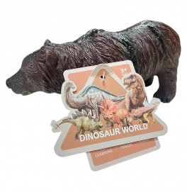 Фигурка тропического животного пластиковая HY595_Bear