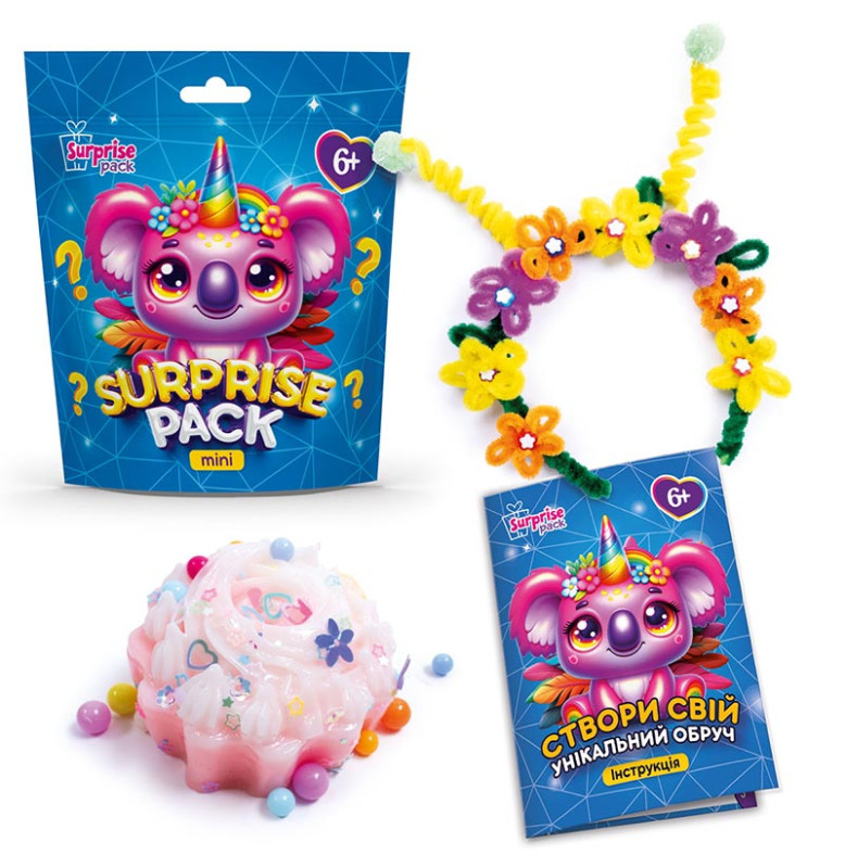 Набір для творчості Vladi Toys "Surprise Pack Mini 5" із сюрпризами VT8040-05 Набір для творчості Vladi Toys "Surprise Pack Mini 5" із сюрпризами VT8040-05