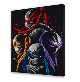 Картина за номерами "TMNT" 40*50 см без підрамника 16040-ACNF