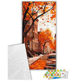 Картина за номерами "Осінь у місті" ArtCraft 40*80 см 11062-AC Картина за номерами "Осінь у місті" ArtCraft 40*80 см 11062-AC