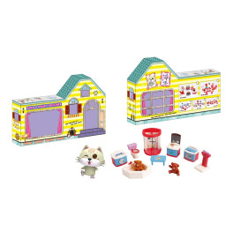 Игровой набор комната для кукол игрушечная с мебелью