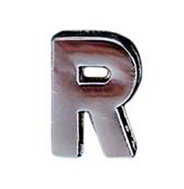 Металлическая буква "R"[950893]