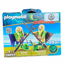 Игровой набор Playmobil Dragons Твердюх I Упрямец 700042