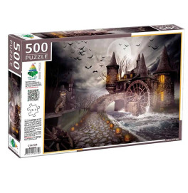 Пазлы 500 "Старая мельница" Ен.4740