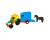 Трактор з причепом в коробці 39009_Horse-Carriage, Yellow-Blue