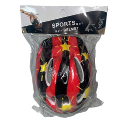 Спортивне спорядження арт. Z41492, 4 кольори, р-р шолома – 24.5*20 см., у пакеті Z41492_Red-Yellow