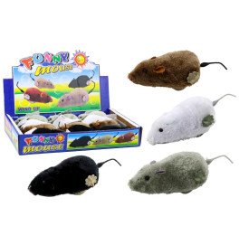 Игрушка мышка заводная ездит