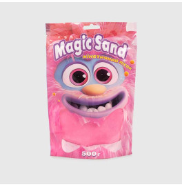 Magic sand в пакете 39403-8 розовый, 0,500 кг