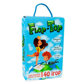 Настольная развивающая игра "Flop-Top" 18,7x12x4,5 см