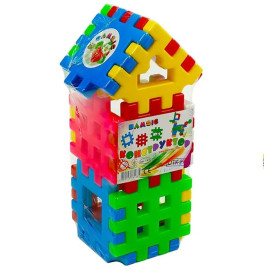 Конструктор Бамсик "Пазли №6" 12 деталей 114/12 Конструктор Бамсик "Пазли №6" 12 деталей 114/12